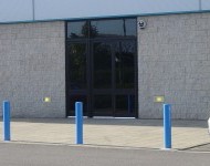 Bollards at Showcase Cinema BL011